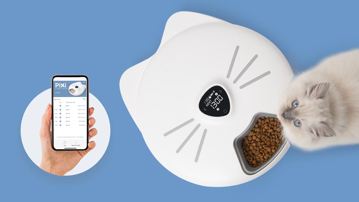 Catit PIXI distributeur intelligent 6 repas